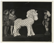 10" x 8" Glossy Photo From the 1935 Three Stooges Film "Restless Knights" -- Good to Very Good Condition
